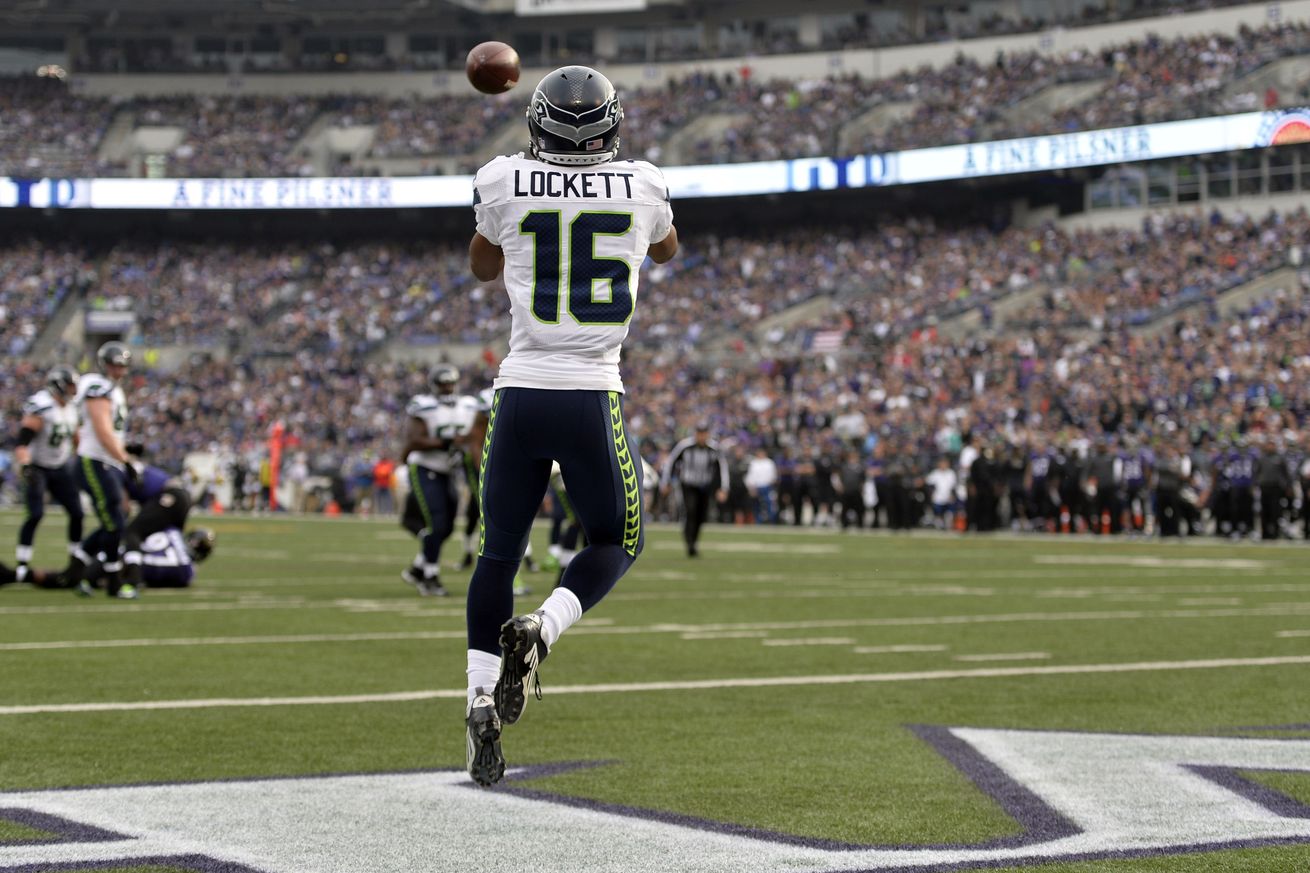 Russell Wilson and Tyler Lockett look to develop a lethal chemistry in 2016 – Hawk ...1310 x 873