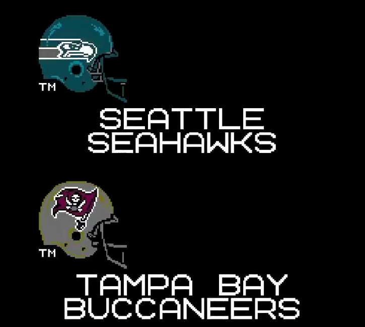 Tecmo Super Seahawks- Week 12 Seahawks @ Buccaneers Highlights